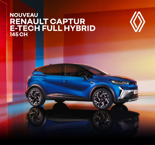 Nouveau Renault Captur E-tech full hybrid