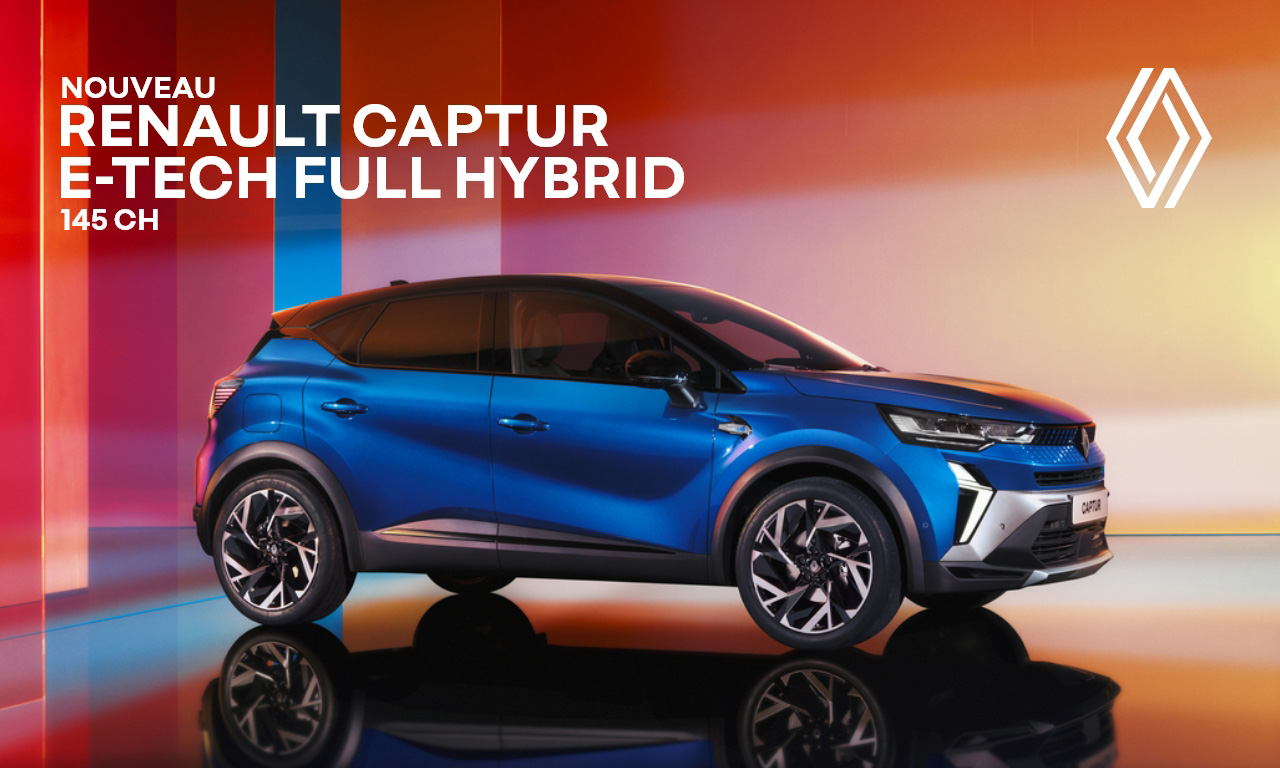 Nouveau Renault Captur E-tech full hybrid